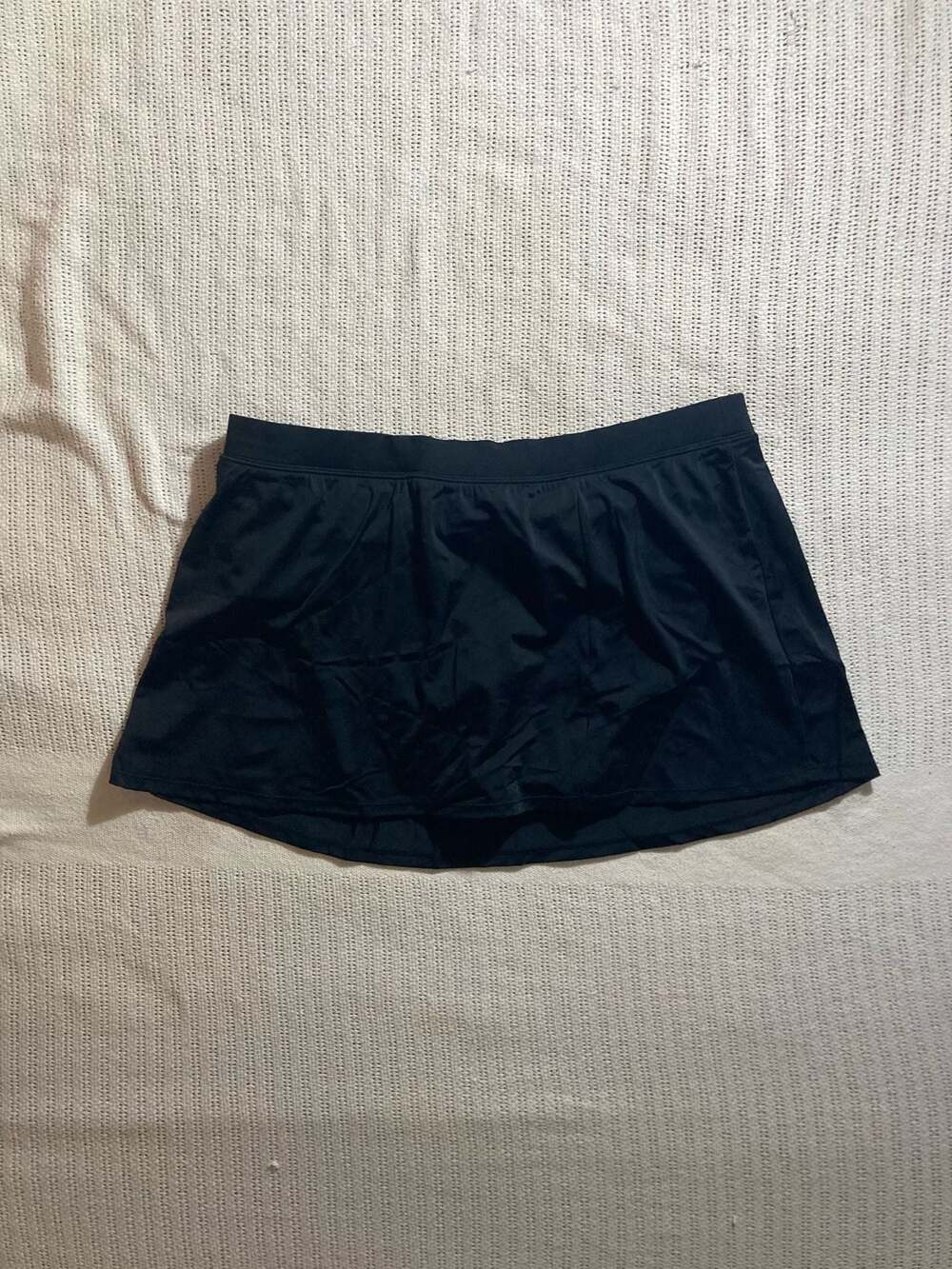 Bal Harbour Swim Black Skort Swim Bottom Size L (12-14)